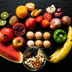 Photo Foods for Hair Growth