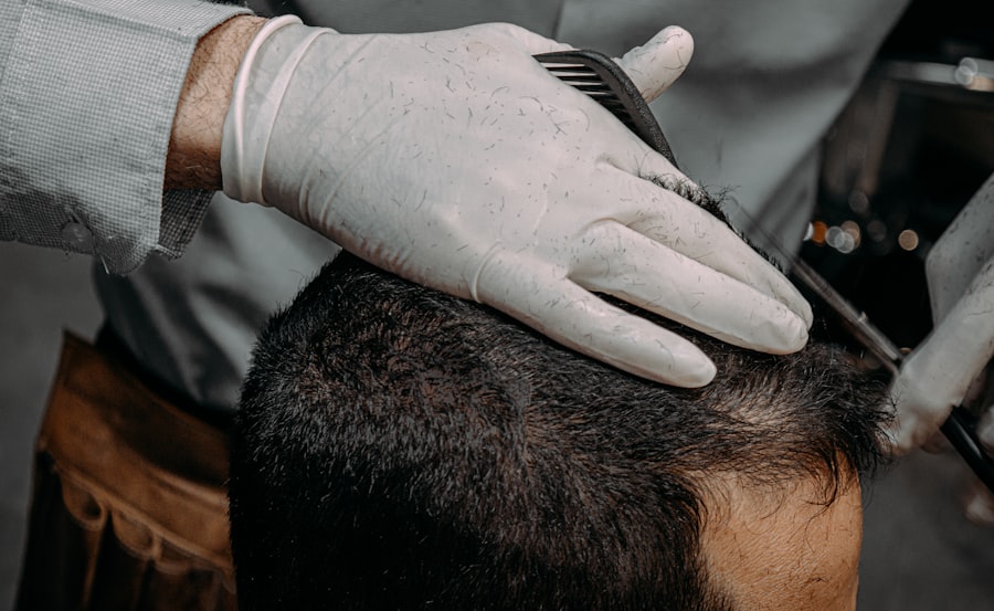 Photo Scalp Massage Technique